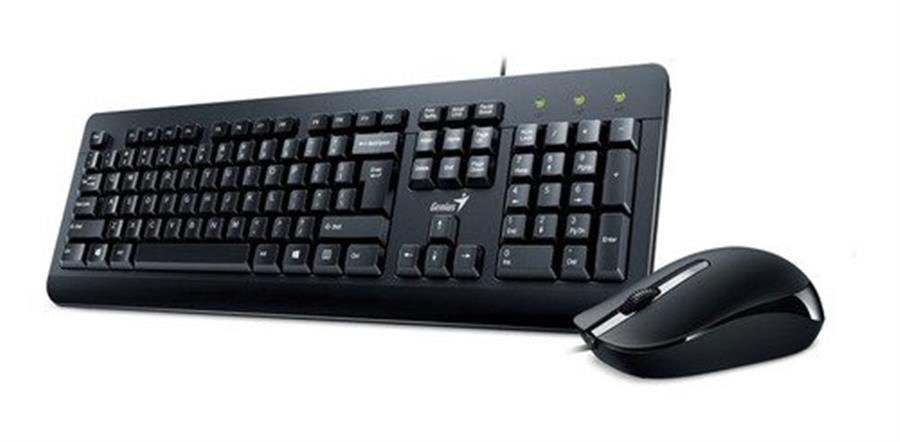 Teclado Y Mouse Genius Km-160 (Con Cable)