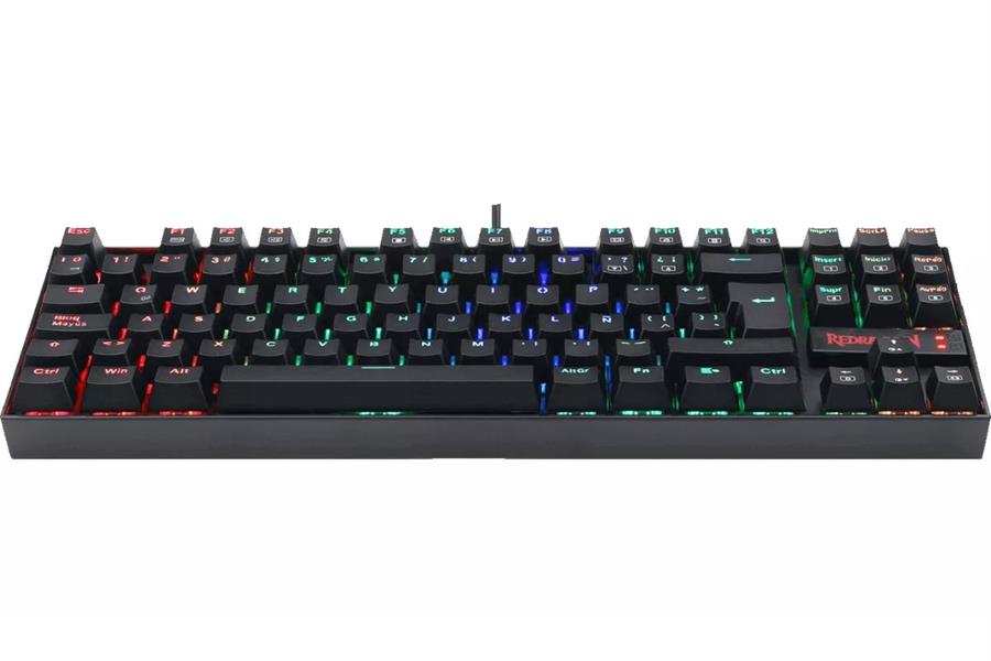 Teclado Gamer Mecanico Redragon Kumara K552 Rgb Switch Red