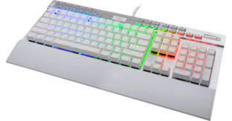 Teclado Gamer Mecanico Redragon Yama Blanco K550W Rgb