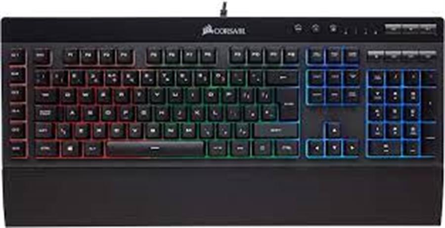 Teclado Gamer Corsair K55 Rgb Español