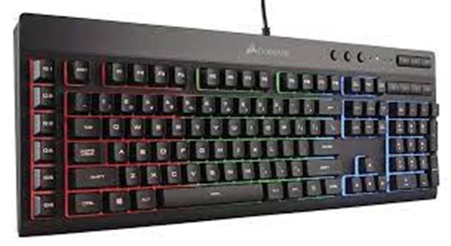 Teclado Gamer Corsair K55 Rgb Español