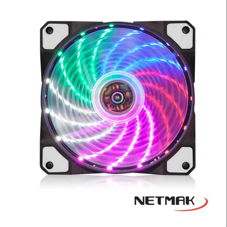 Cooler Gab Netmak Nm-12Rgb 12"