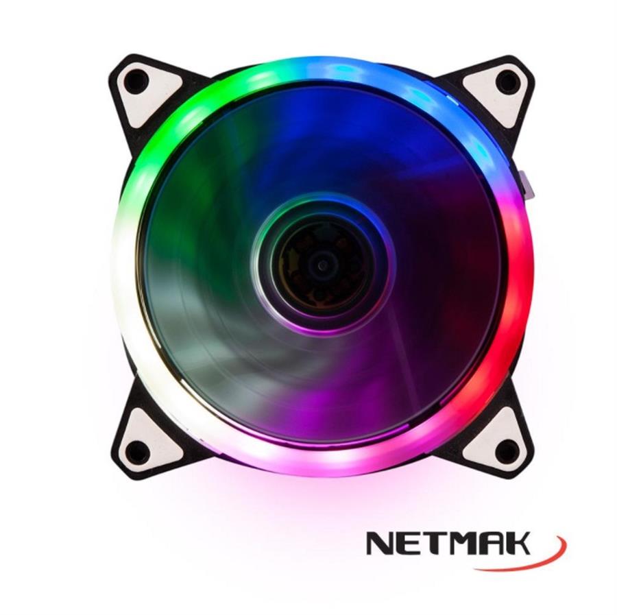 Cooler Gabinete Netmak Nm-Ring 12"
