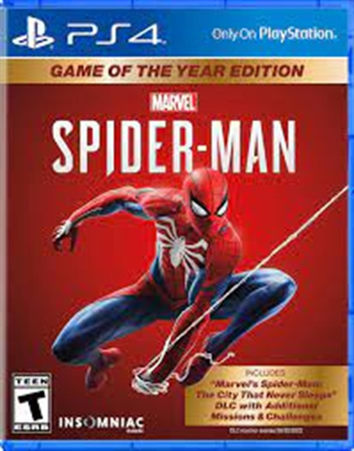 Ps4 Juego Spider-Man Goty