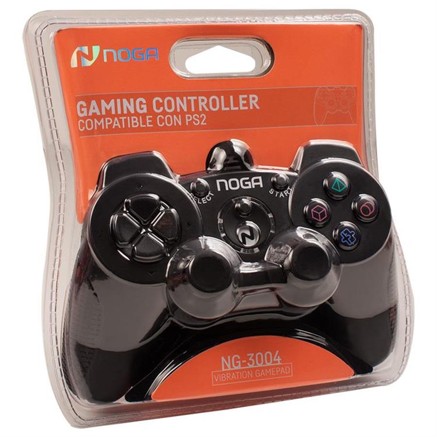 Ps2 Game Pad Noganet Black 3004