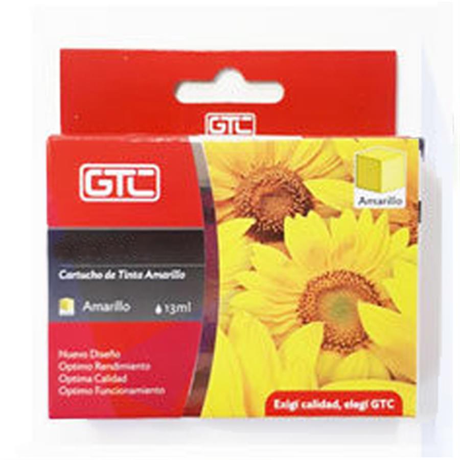 Cartucho Alternativo Gtc T73 Amarillo