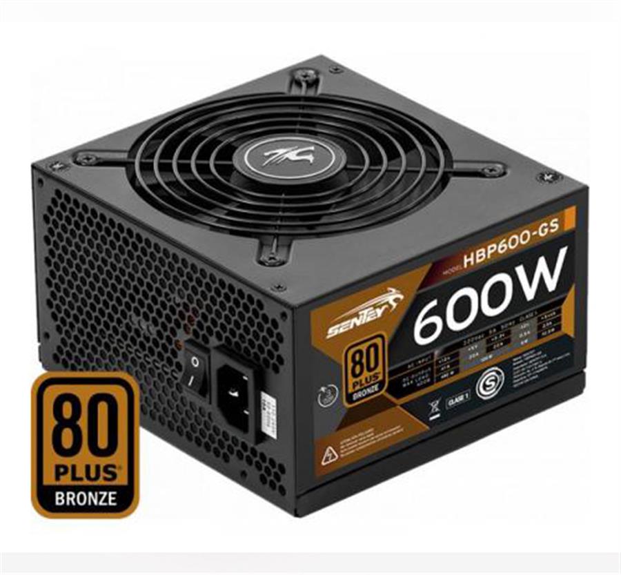 Fuente 600 W Sentey Hbp600-Gs 80 Plus Bronce