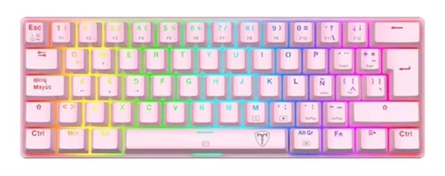 Teclado Mecanico T-Dagger Arena Rosa (SW Red)