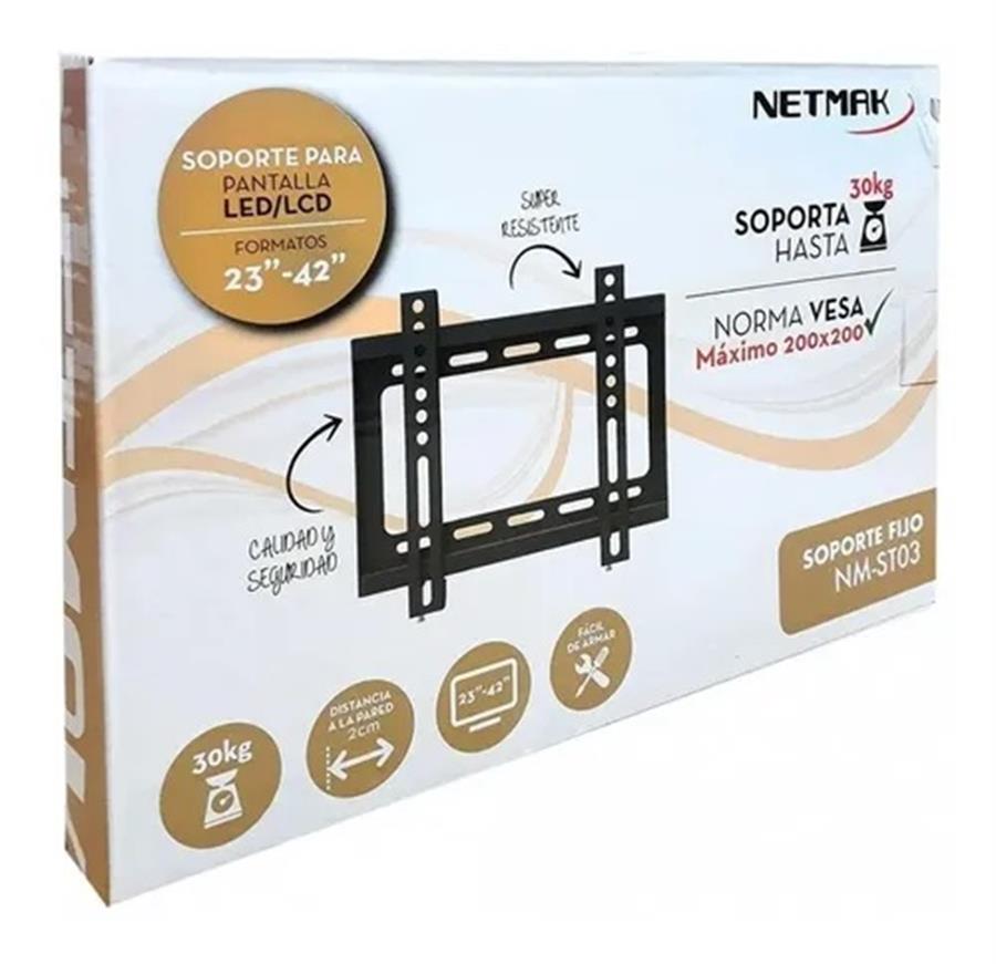 Soporte Tv Netmak Nm-St03 (23" A 42")