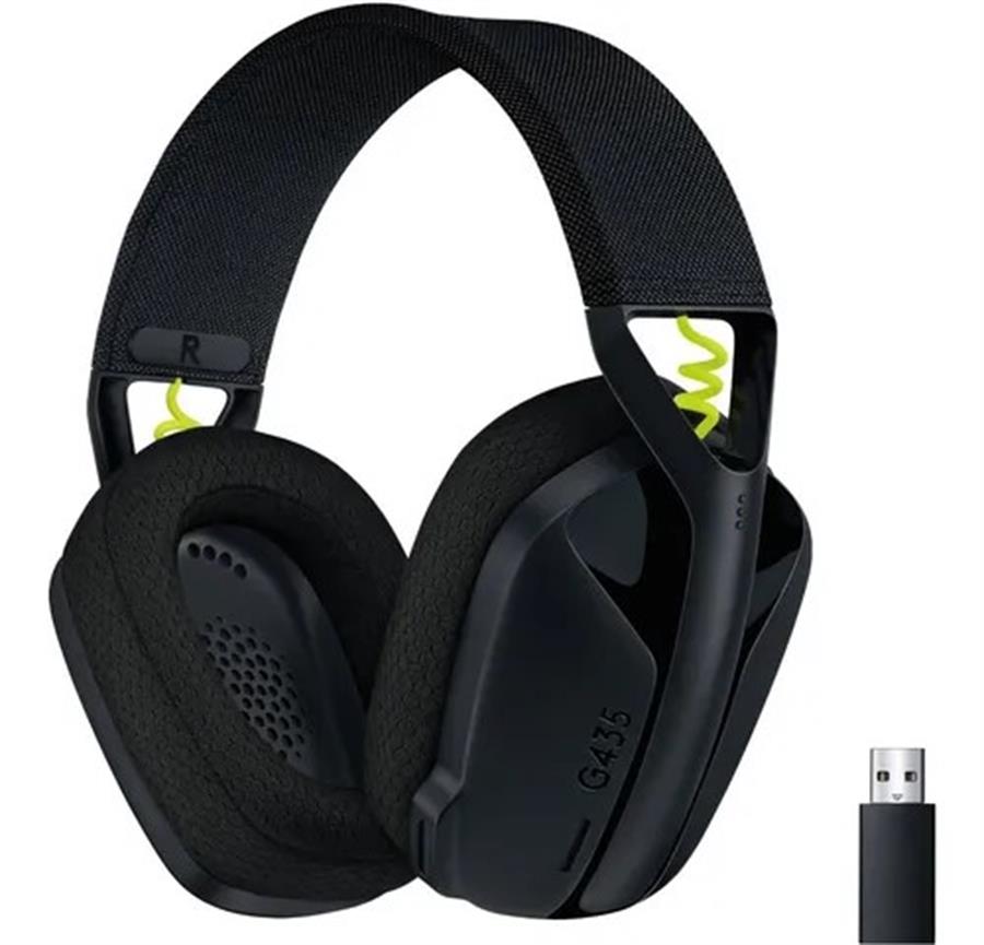 Auricular Bluetooth Logitech G435 Negro (Vincha-18Hs)