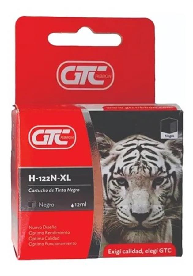 Cartucho Alternativo 122 Negro Xl Gtc