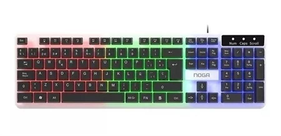 Teclado + Combo Gamer Noga Nkb-413 Tec+Mouse+Auric+Pad