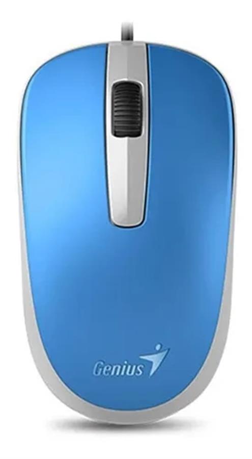 Mouse Genius Dx-120 Usb Celeste