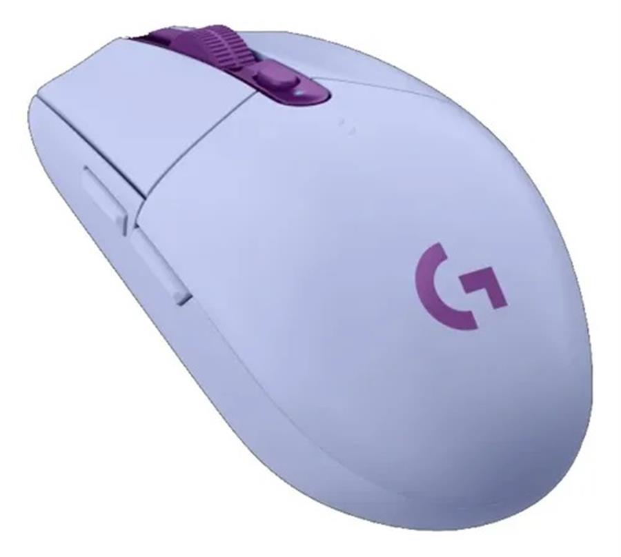 Mouse Logitech G305 Lila  Inalambrico