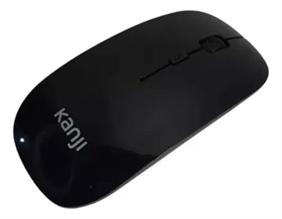 Mouse Kanji  Kjmousei002 Inalambrico Negro