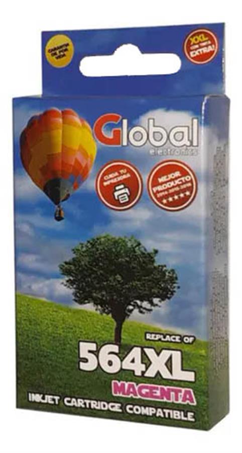Cartucho Alternativo 564 Magenta Xl Global