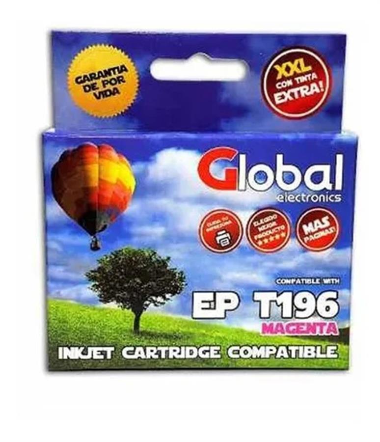 Cartucho Alternativo Epson 196 Mag Global