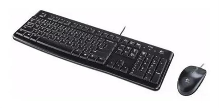 Teclado Y Mouse Logitech Mk120 Cable