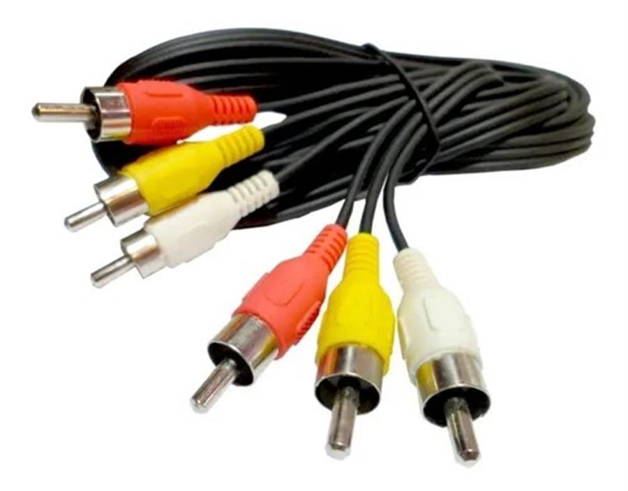 Cable Audio/Video 3 Rca A 3 Rca