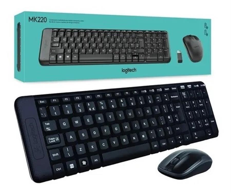 Teclado Y Mouse Logitech  Mk220