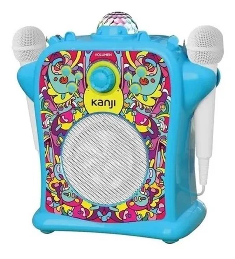 Parlante Bt Kanji Karaoke Kids Azul