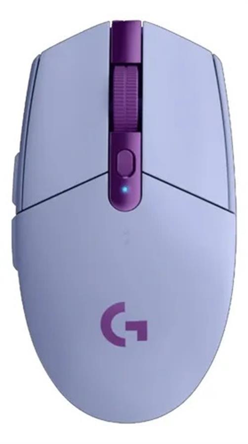 Mouse Logitech G305 Lila  Inalambrico