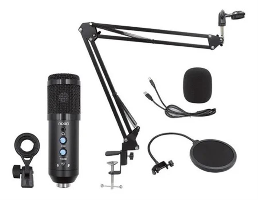 Microfono Noga St-700 Condenser + Brazo Streamer
