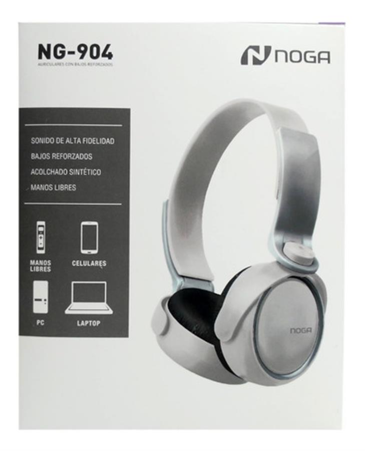 Auricular Noganet Ng-904 Gris