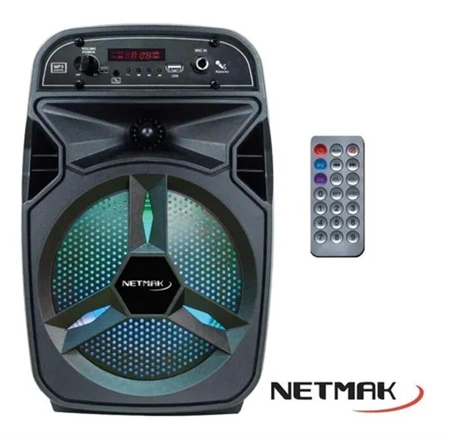Parlante Bluetooth Netmak 24Siete 6.5" 10 W