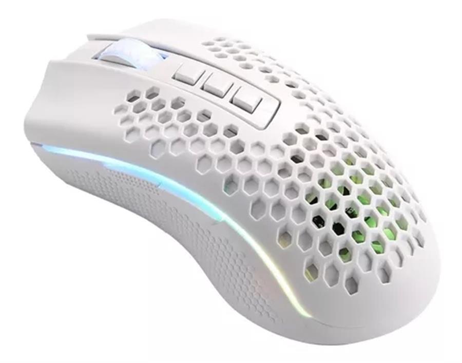 Mouse Redragon Storm Pro M808w-Ks Blanco