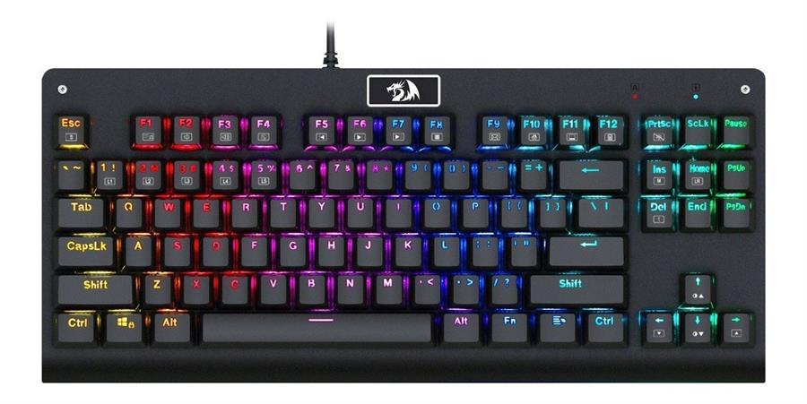 Teclado Gamer Mecanico Redragon Dark Avenger K568 Rgb