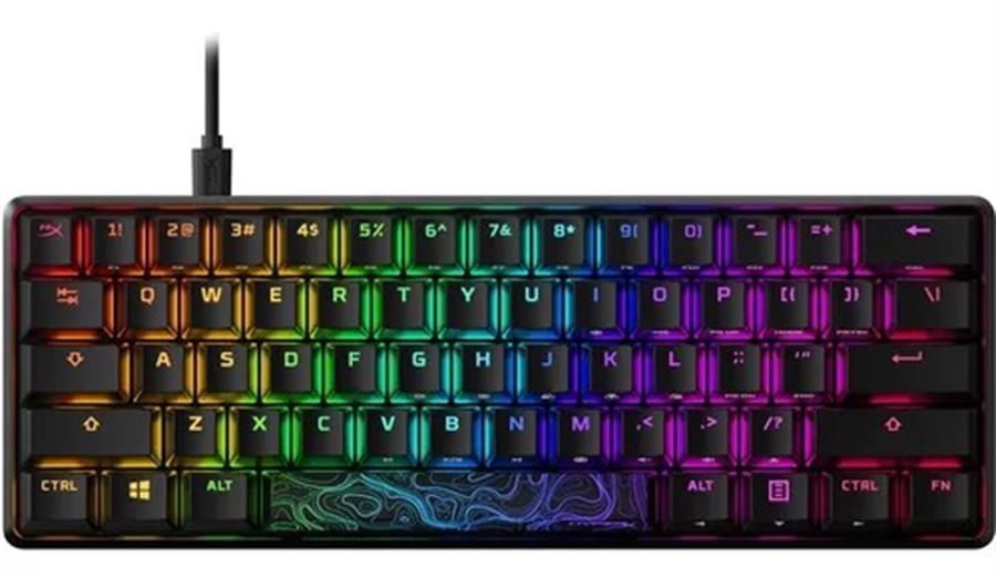 Teclado Mecanico Hyperx Alloy Origins 60 Rgb Sw/Aqua Ing (1311)