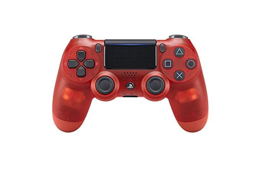 Joystick Ps4 X Rojo Transparente
