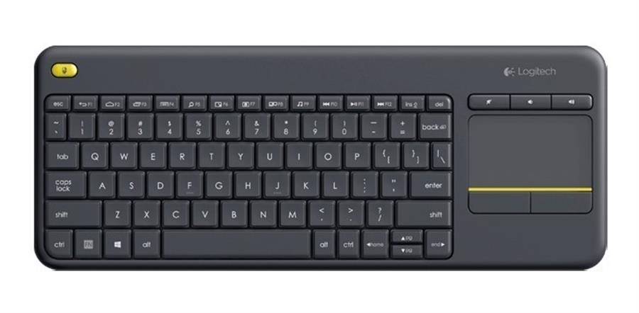 Teclado Logitech Touch K400 Wireless