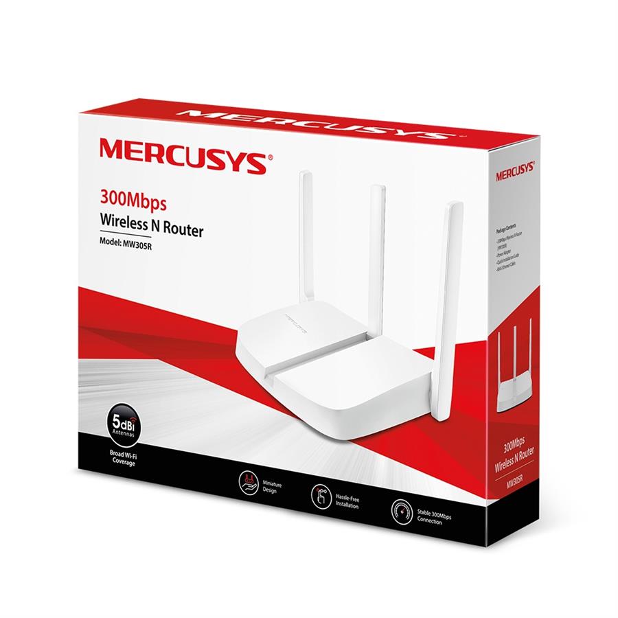 Router Mercusys Mw305R 3 Antenas