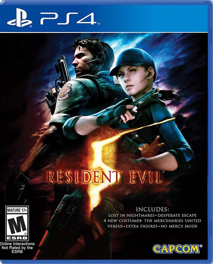 Ps4 Juego Resident Evil 5