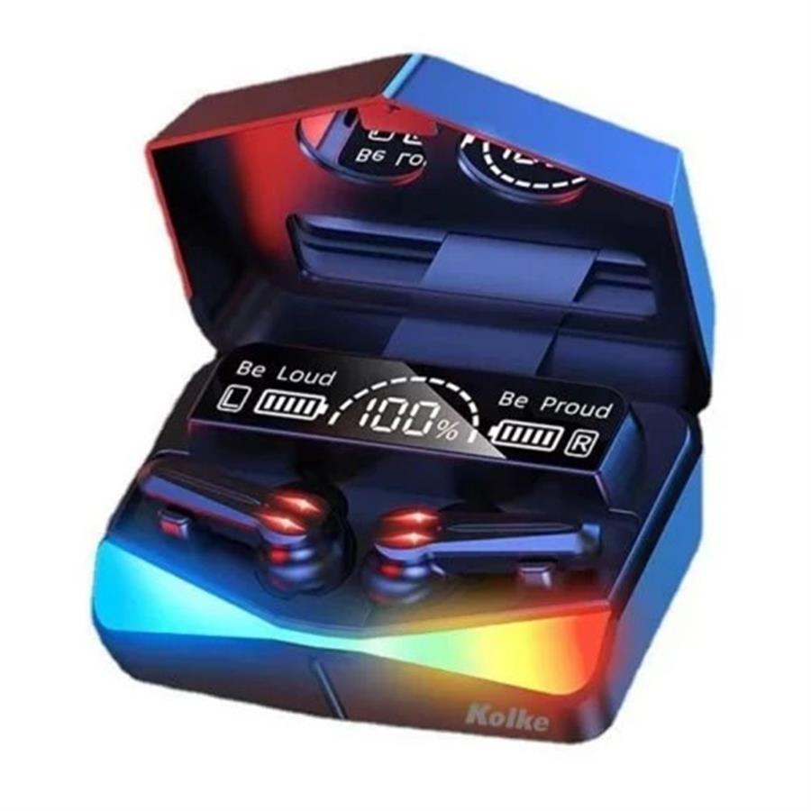 Auricular bluetooth kolke kab-676 negro espejado