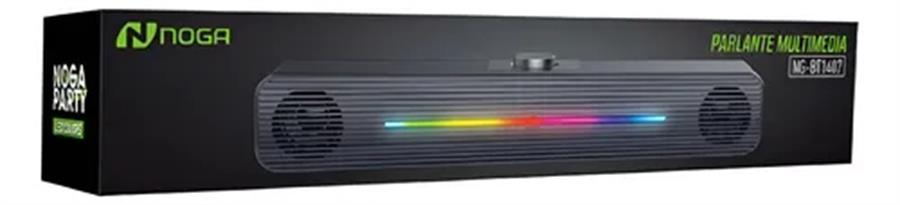 Parlante Noga Bt1407 Barra Rgb