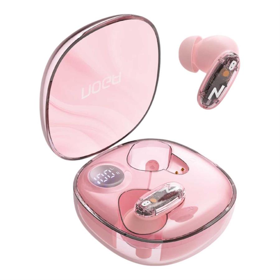 Auricular bluetooth noga twins 45 rosa