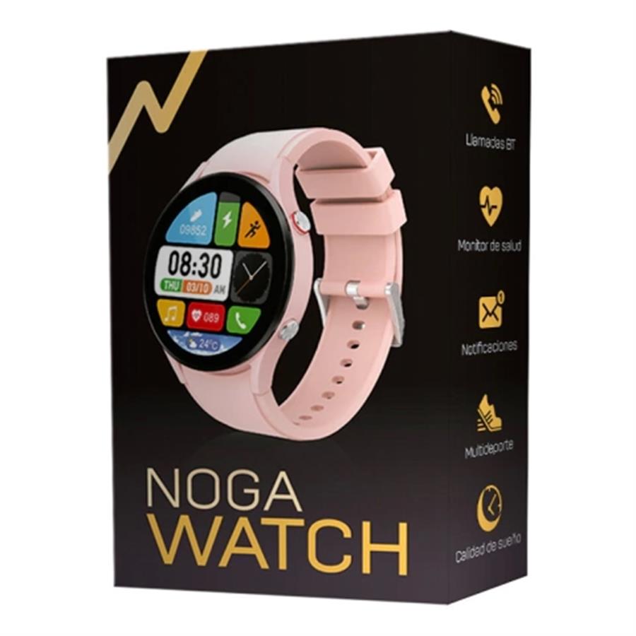 Reloj Smart Noga Sw14  Rosa (LLAMADAS+RES Agua)