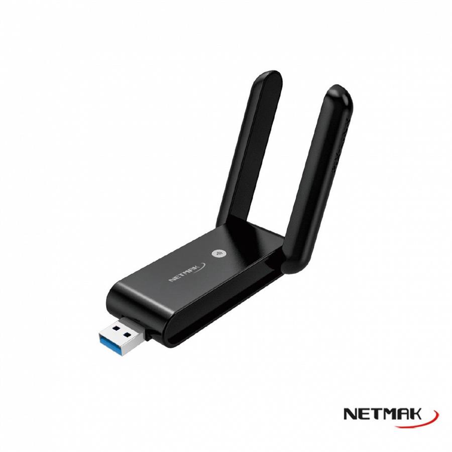 Placa Red Wifi Usb Netmak Nm-Cs1200  1200 Mpb Wifi