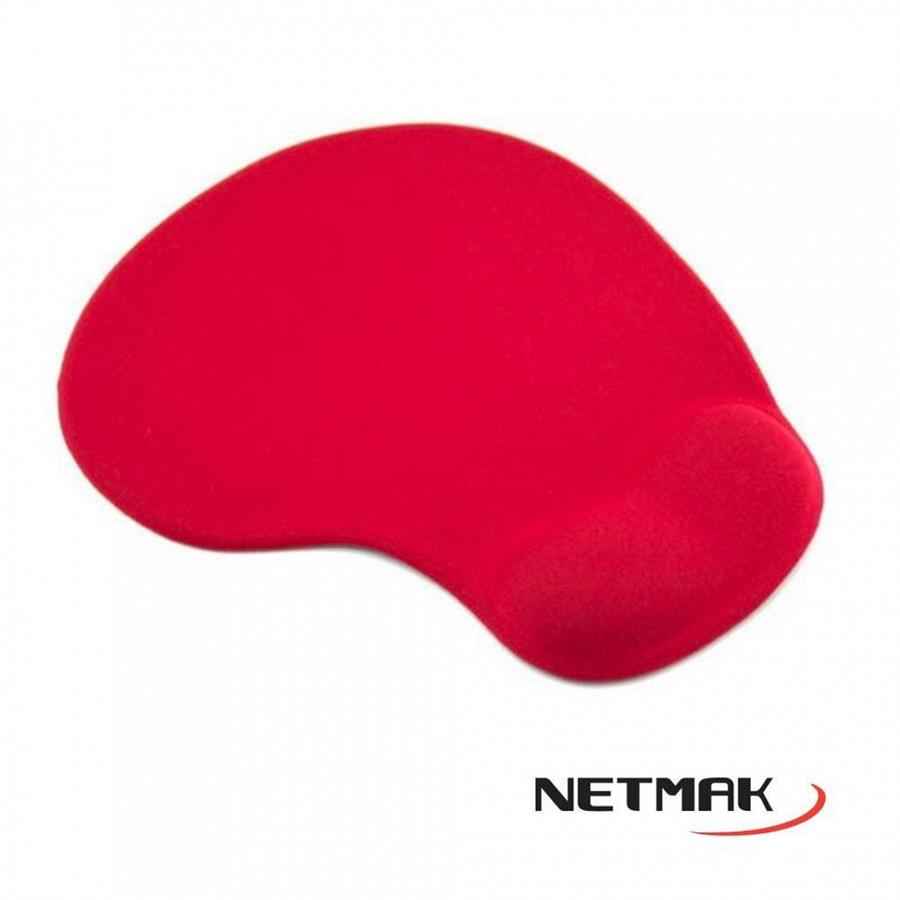 Pad M C/Gel Netmak Nm-Pgel Rojo