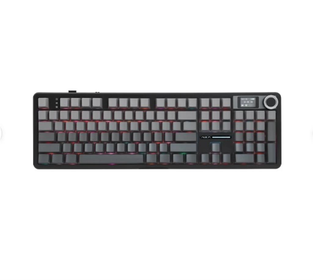 Teclado Mecanico Aula F108 Pro Wireless Negro Degrade Rgb S/Rain Drop