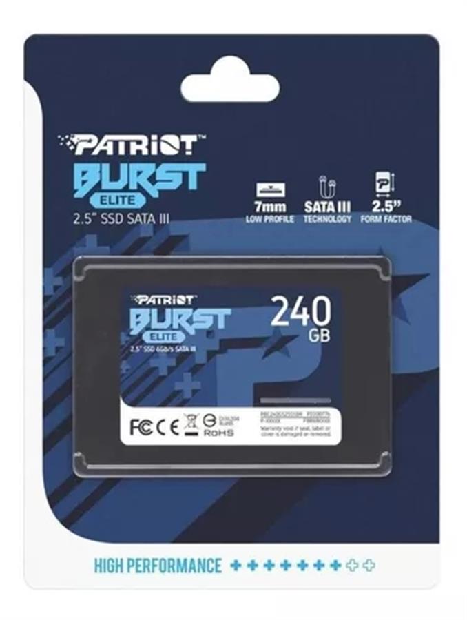 Disco Ssd 240 Gb Patriot Burst