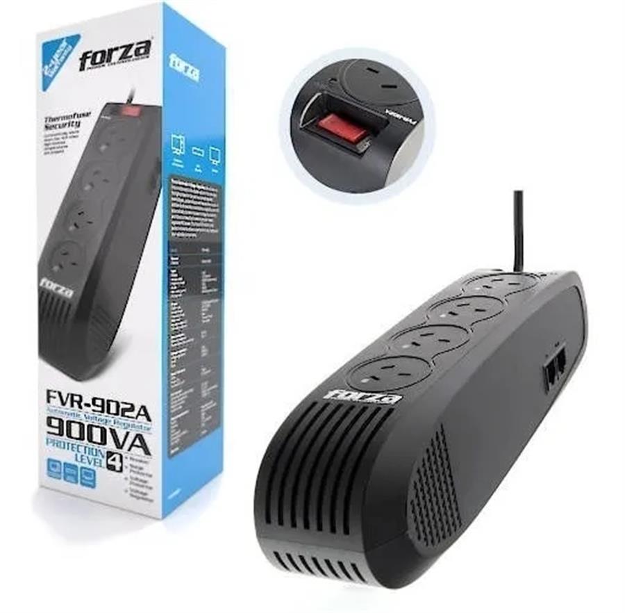 Estabilizador Forza Automatico Fvr-902a 450w