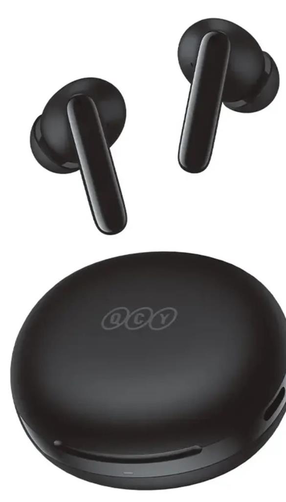 Auricular Bluetooth Qcy T13 Anc2 Black Bluetooth 5.3 ANC