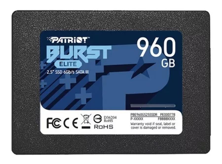 Disco Ssd  960 Gb Patriot Elite Sata