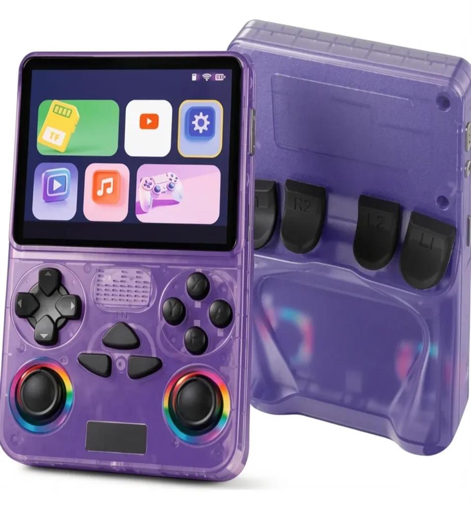Consola Portatil Netmak Nm-R37 Violeta Wifi Youtube 8gb