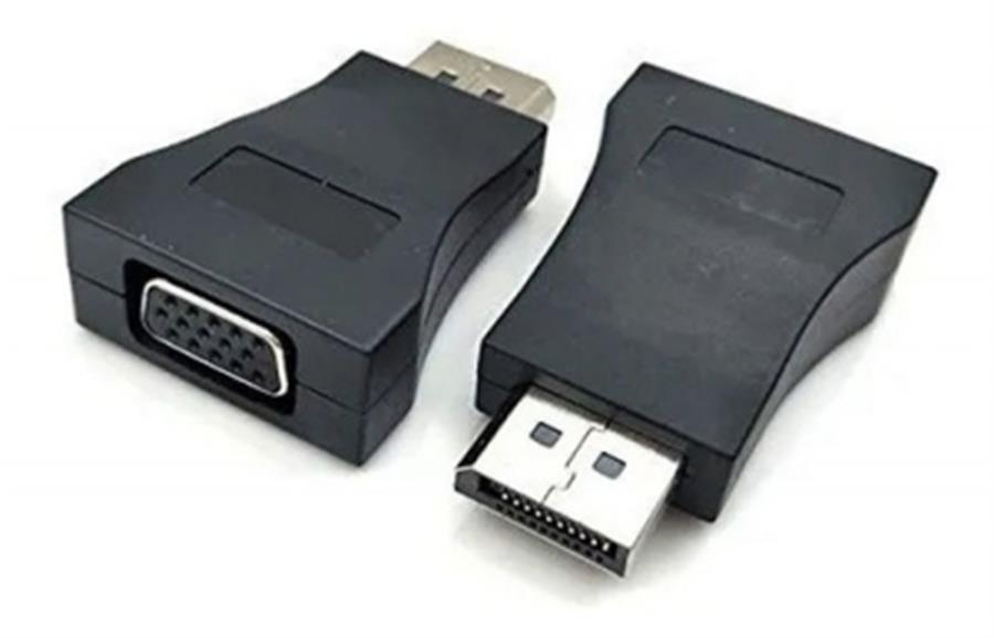 Adaptador Display Port (M) A Vga (H) Intco 06.008