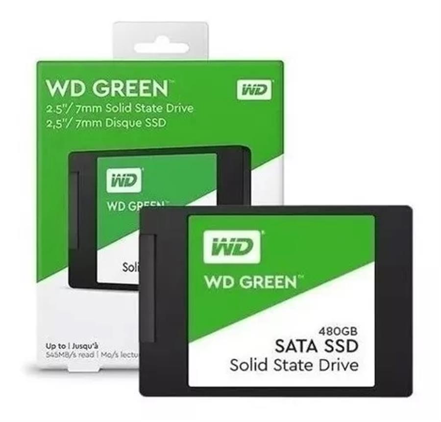 Hd Ssd 480 Gb Wd Green G3g0a